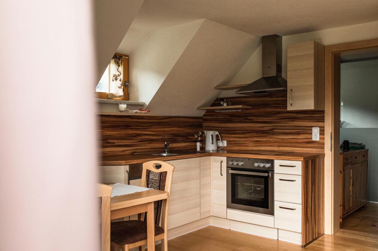 Haus Enzian Lägenhet Hinterstoder Exteriör bild