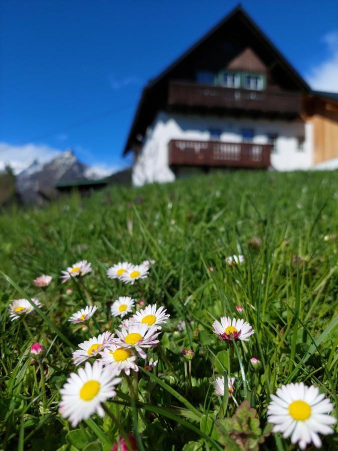 Haus Enzian Lägenhet Hinterstoder Exteriör bild