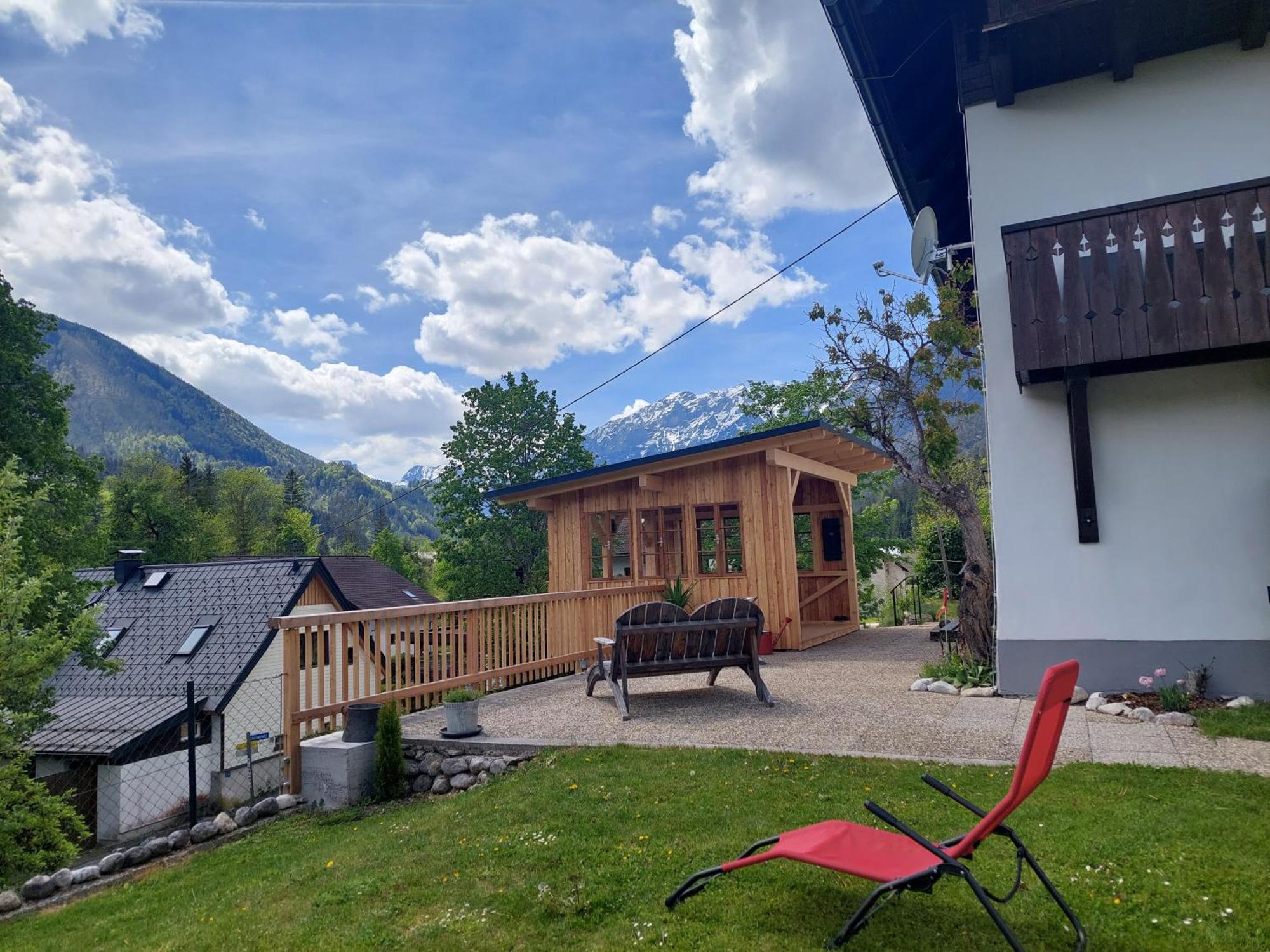 Haus Enzian Lägenhet Hinterstoder Exteriör bild