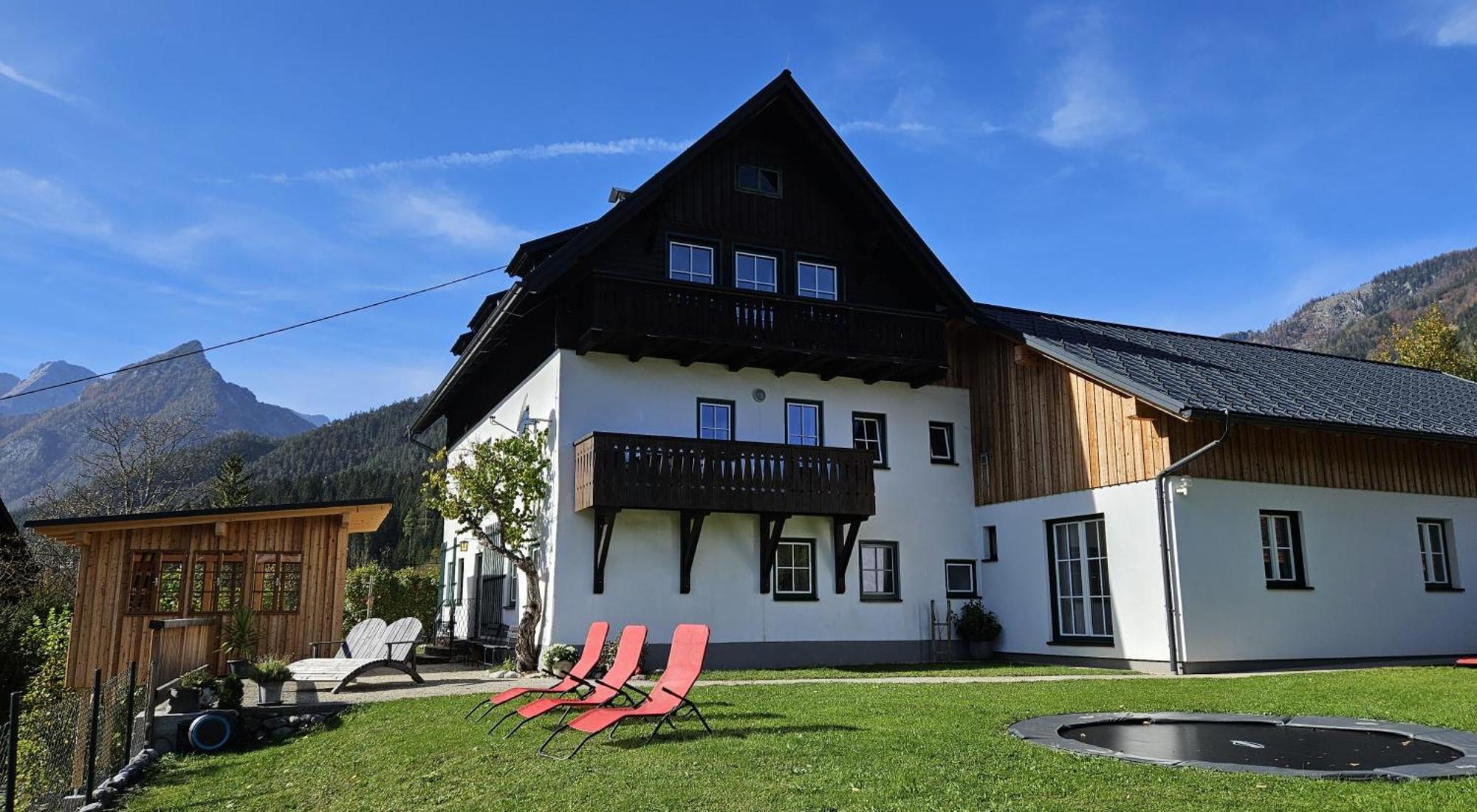 Haus Enzian Lägenhet Hinterstoder Exteriör bild
